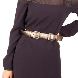 Academia Belt Women Silver